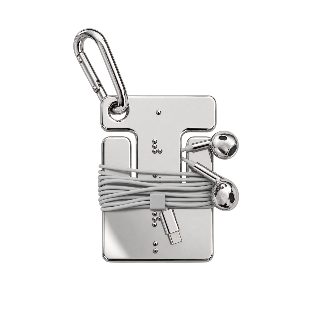 KROVA™ LINK 001 — Chrome Cable Holder