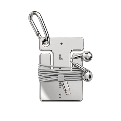 KROVA™ LINK 001 — Chrome Cable Holder