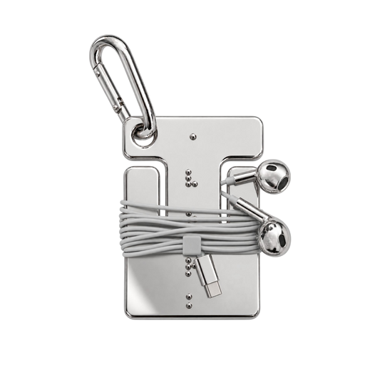 KROVA™ LINK 001 — Chrome Cable Holder
